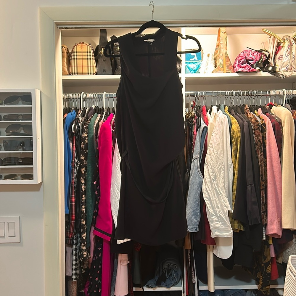 Helmut Lang black dress